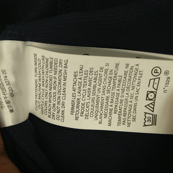 Polo Ralph Lauren men's classic fit mesh navy polo shirt with big logo - Picture 7 of 8